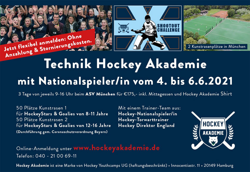 Banner Hockey Akademie-Camp im ASV